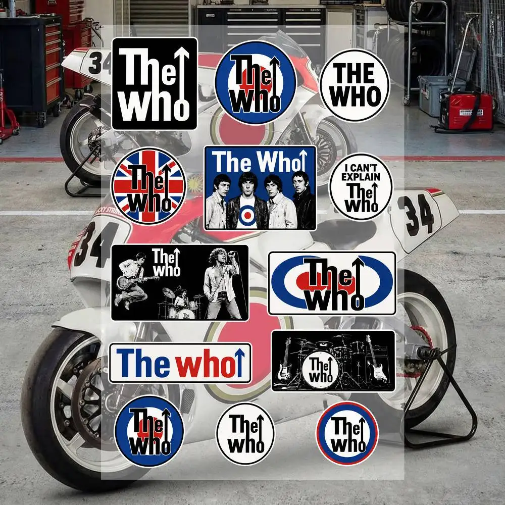

ThE- Who Aesthetic Graffiti Stickers Waterproof PVC Decals for Car Motorcycle Skateboard Helmet Notebook