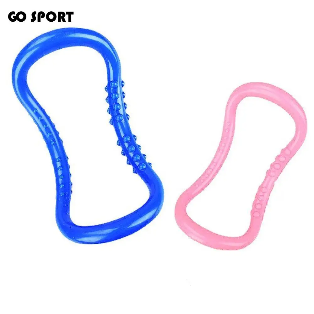 

Sport Accessories Loop Yoga Circle Equipment Support Tool Colorful Yoga Ring PP Circles Pilates Stretch Ring Yoga