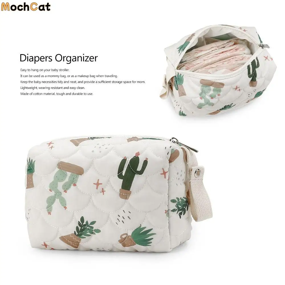 Cute Pushchair Bags Mommy Bag Nappy Storage Bags Cactus Baby Diaper Bag Rainbow Organizer Travel Bags Stroller Bag Baby