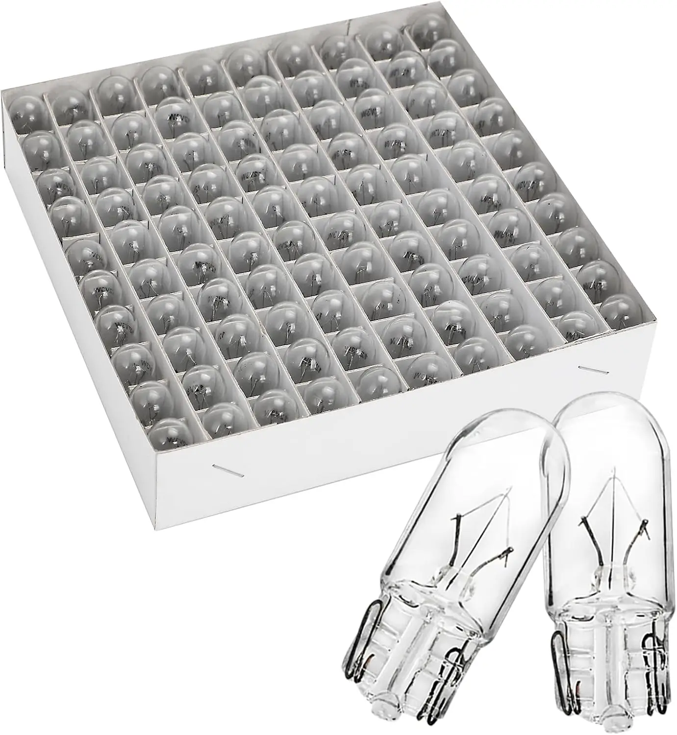 

T10 194 Light Bulb,194 Bulb for Taillight Turn Signal Light Panel Light Brake Light Bulb for Automotive & Motorcycles Cars Truck