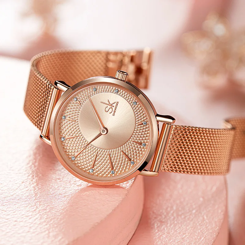 Women'S Watch With Vintage Diamond-Patterned Dial, Quartz Watch, A Perfect Gift For Ladies, A Selection Of High-End Watches.