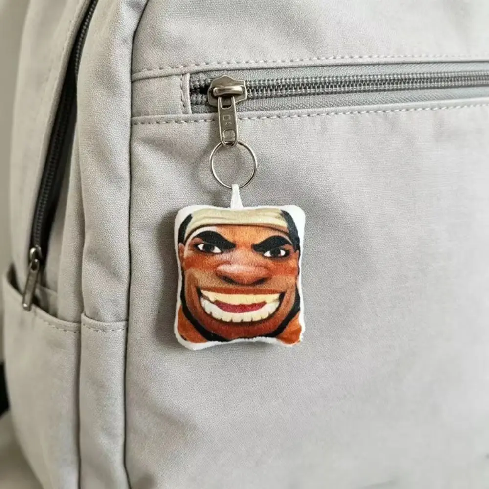 Funny Pressing Can Make Sound 10cm OW2 Hero Maugaloa Malosi Mauga‌ Plush Cosplay Game Bag Keychain Charms Decor Plushie Doll - view 2