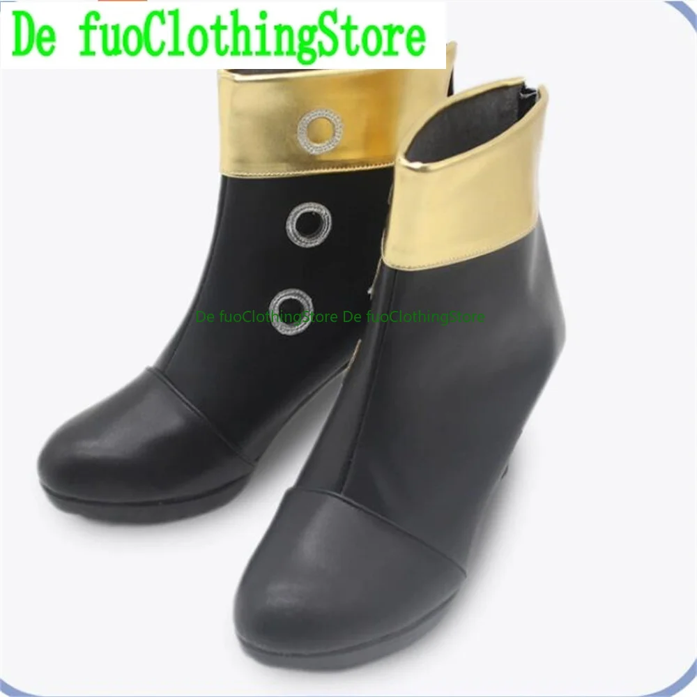 

Blacknight Arknights Cosplay Shoes Boots Game Anime Party Halloween Christmas DefuoClothing Shoes Store