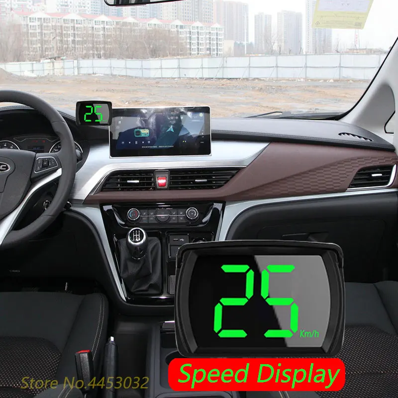 

Car HUD Speed Head-up Display For JAC T8 PRO e10x J3 S2 S3 J7 JS4 J6 J5 JS2 GPS Digital Speedometer Big Font KMH MPH Access