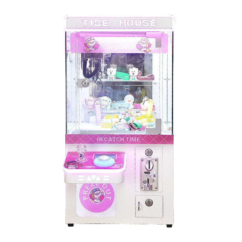 Manufacturers direct selling cheap coin-operated toys vending machine mini claw crane game arcade mini desktop claw machine