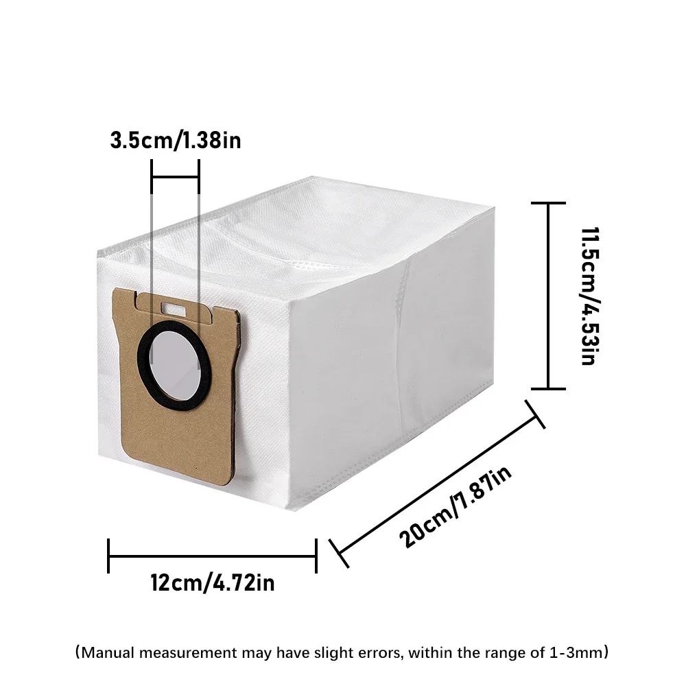 Für Xiaomi X10+/X20+X10 Plus/X20 Plus Haupt- und Seitenbürste, Hepa-Filter, Wischmopptücher, Staubbeutel, Ersatzteile für Roboter-Staubsauger – Detail 5