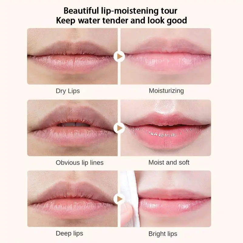 Moisturizing Lipstick Improved Lip Texture Comfortable Oil Lip Care Lip Oil Nourish Lips Safe Lipstick Anti-fouling