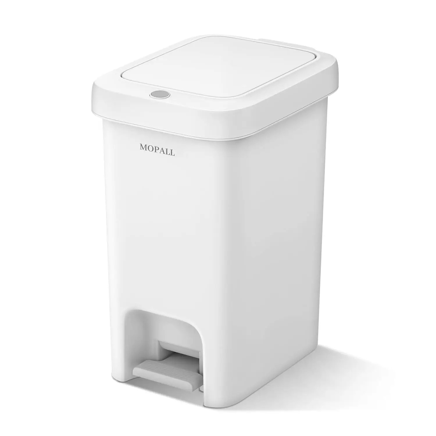 

Slim Bathroom Trash Can with Lid, 16.5L Pop-Up Foot Pedal Waste Bin for Kitchen, Garage, Office, RV