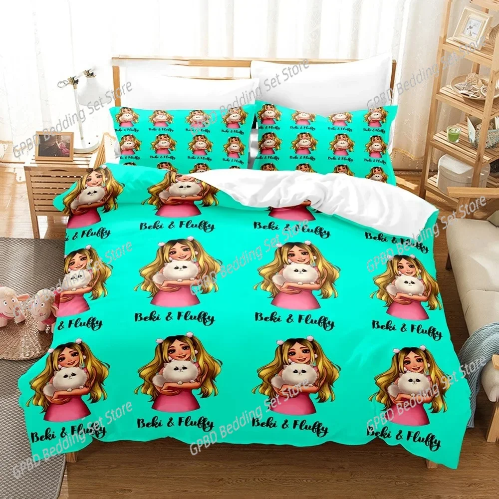 

Rebekah Wing Bedding Set Beki & Fluffy Duvet Cover Bedroom Comforter Single Twin King Size Quilt Cover Home Textile