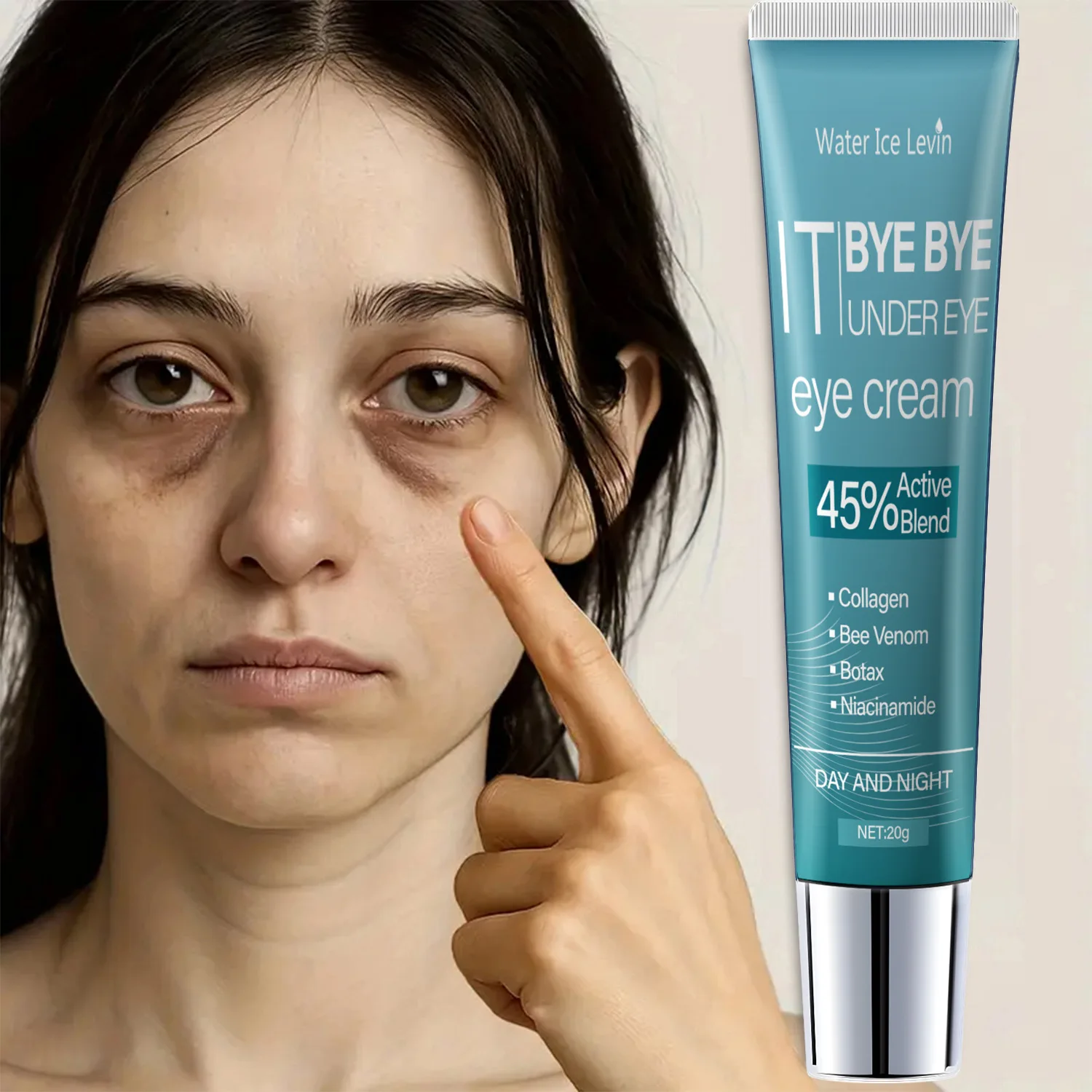 

Fast Remove Dark Circles Eye Cream Reduce Eye Bags Anti-Wrinkle Anti-Puffiness Lift Firm Fade Fine Lines Hydrate Korean Cosmetic