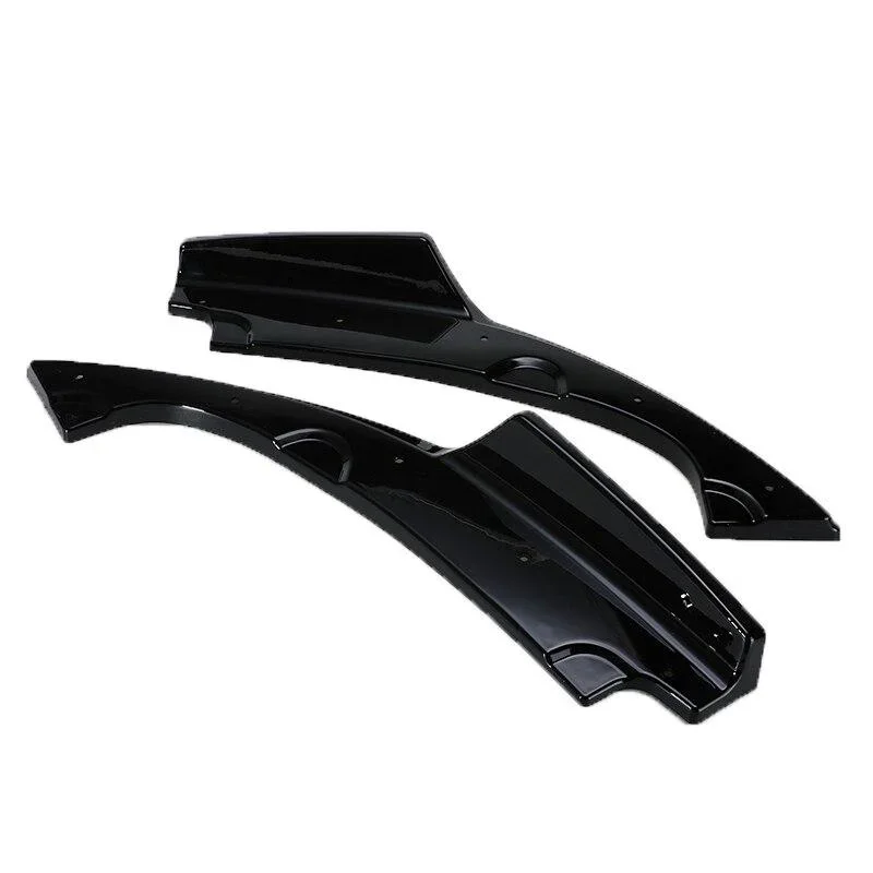 Amortecedor Traseiro Do Carro De Fibra De Carbono, Difusor De Lábios, Splitters, Aventais Winglet, Spoiler para Honda Civic 2016-2018, Kit de Estilo Do Corpo Do Carro, 2Pcs