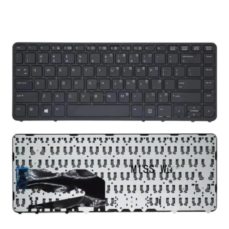 FORNew Laptop rreplacement keyboard compatible for HP ZBook 14 15U G2 EliteBook 840 850 740 750 745 G1 G2