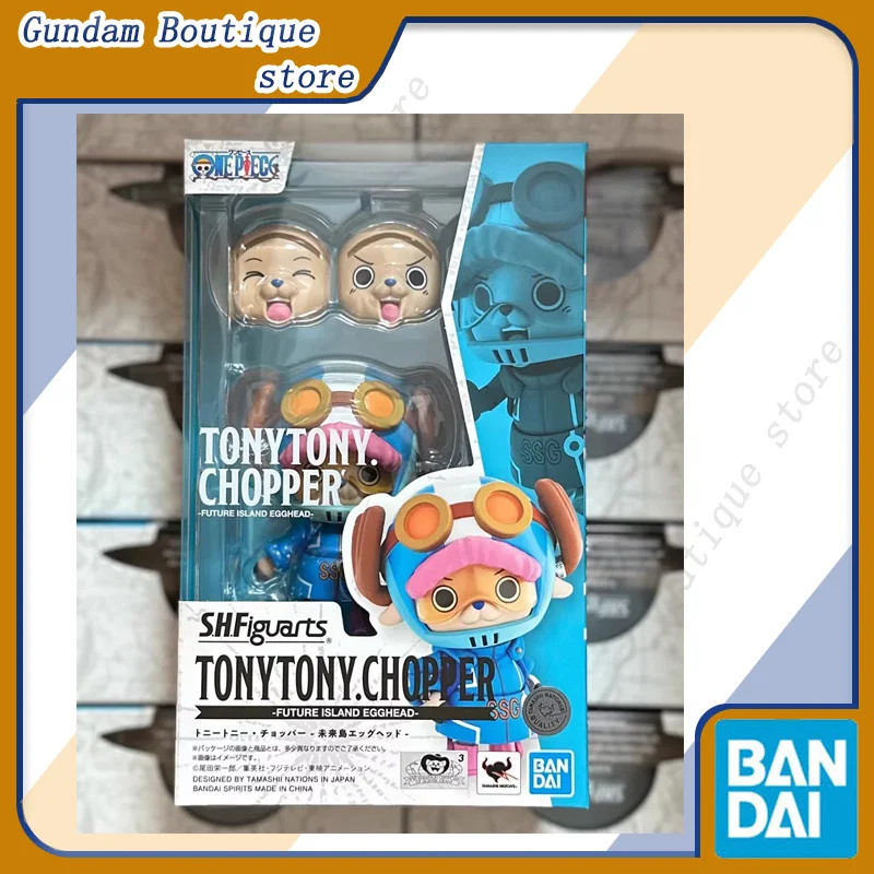 

Bandai натуральная SHF ONE PIECE Tony Tony Chopper-FUTURE ISLAND EGGHEAD- аниме фигурка Коллекционная модель игрушки подарок детям