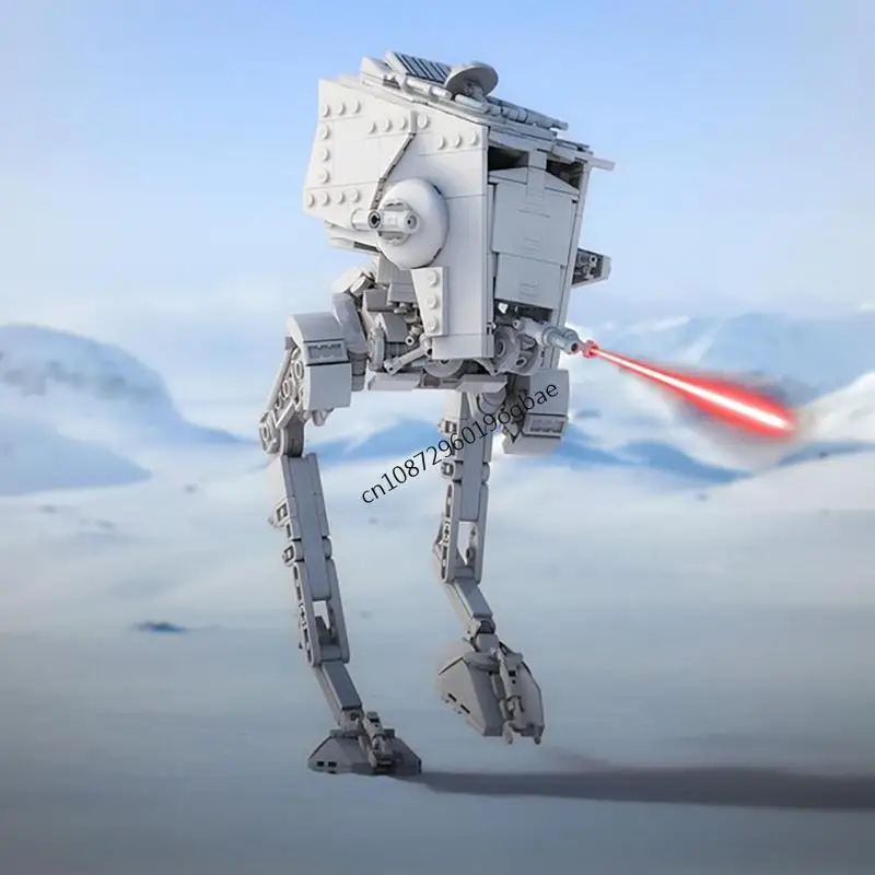 

New 693Pcs Famous Star Battle Movie Moc At St Walker Model Building Blocks Diy Creative Ideas Kids Toys Christmas Birthday Gifts