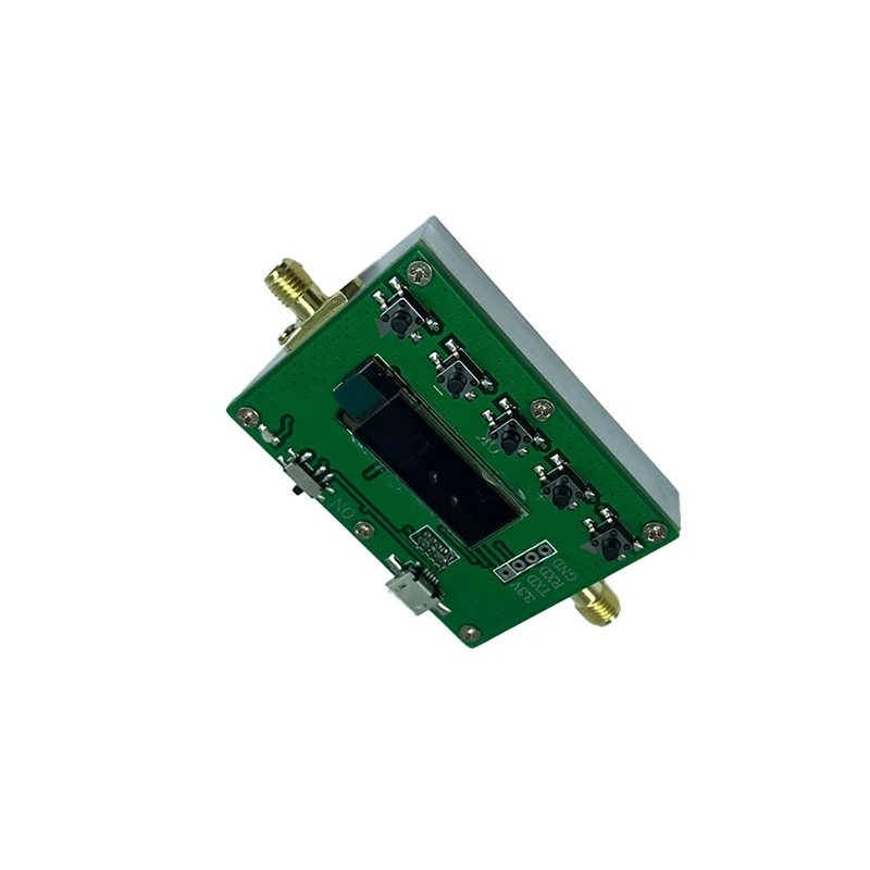 1 conjunto 6g atenuador programável digital 30db passo 0.25db display oled módulo rf verde