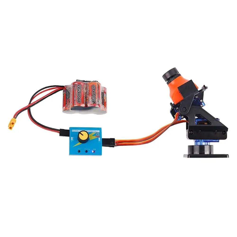 1Sets Rc Plane Parts Steering Gear Pan Tilt SG90 MG90s 9g Ultrasonic Aerial Model Two Axis PTZ PTZ with 2 Servo Camera Mount