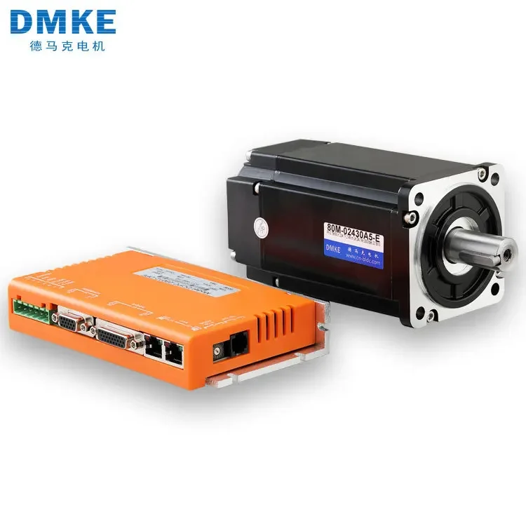 80Mm 0.75Kw 3000Rpm 1 Hp High Precision Brushless Dc Automatic Door DC Servo Motor with Brake