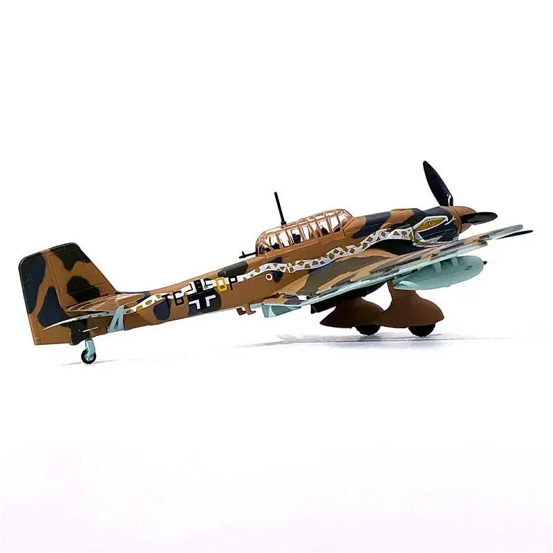 1/72 Scale Die-cast Airforce Stuka JU-87 JU87 Fighter Air Force Diecast Metal Aircraft Plane Model Alloy Airline Toy