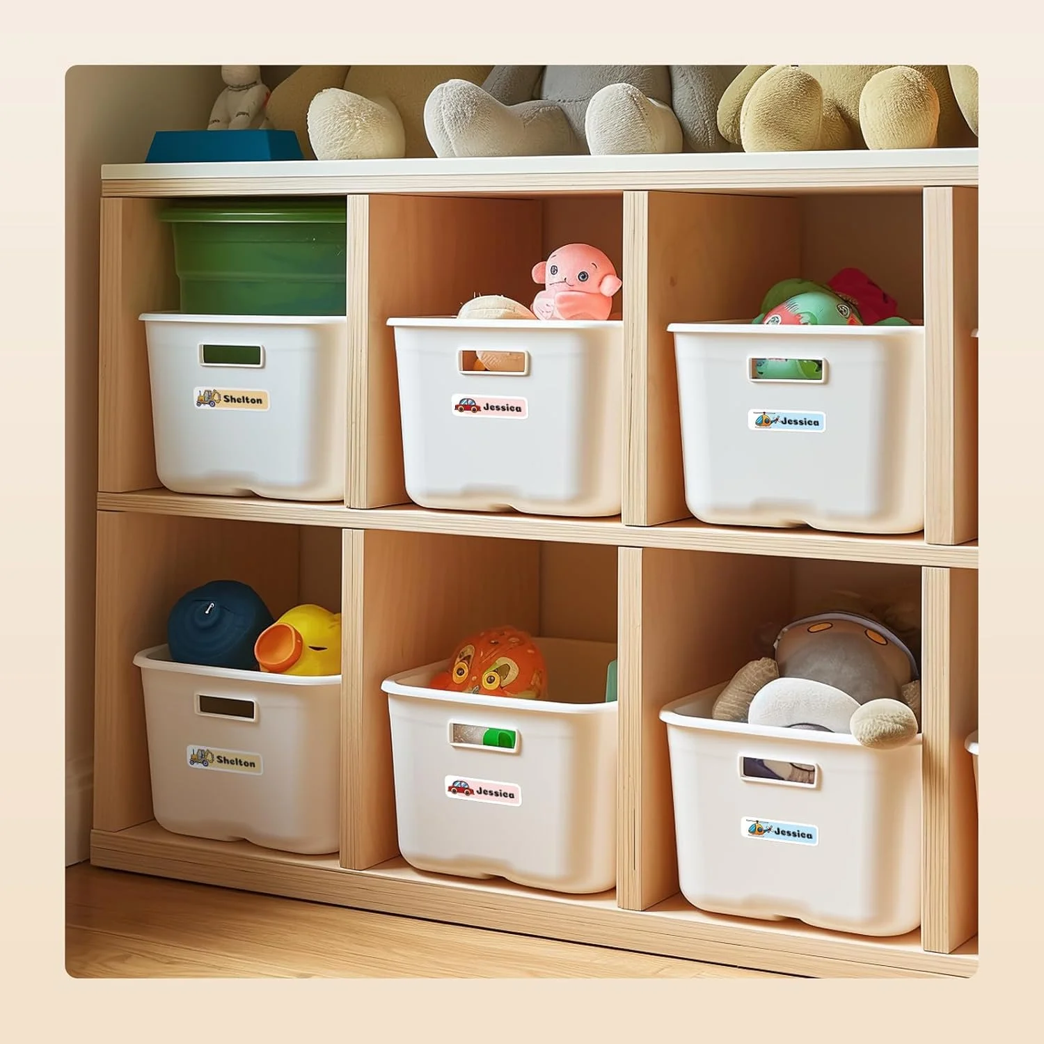 Niimbot Cartoon Pattern For D110 D110-M/D11 D11-H/D101 Mini Portable Label Printer Thermal Label Paper Waterproof Sticker Rolls