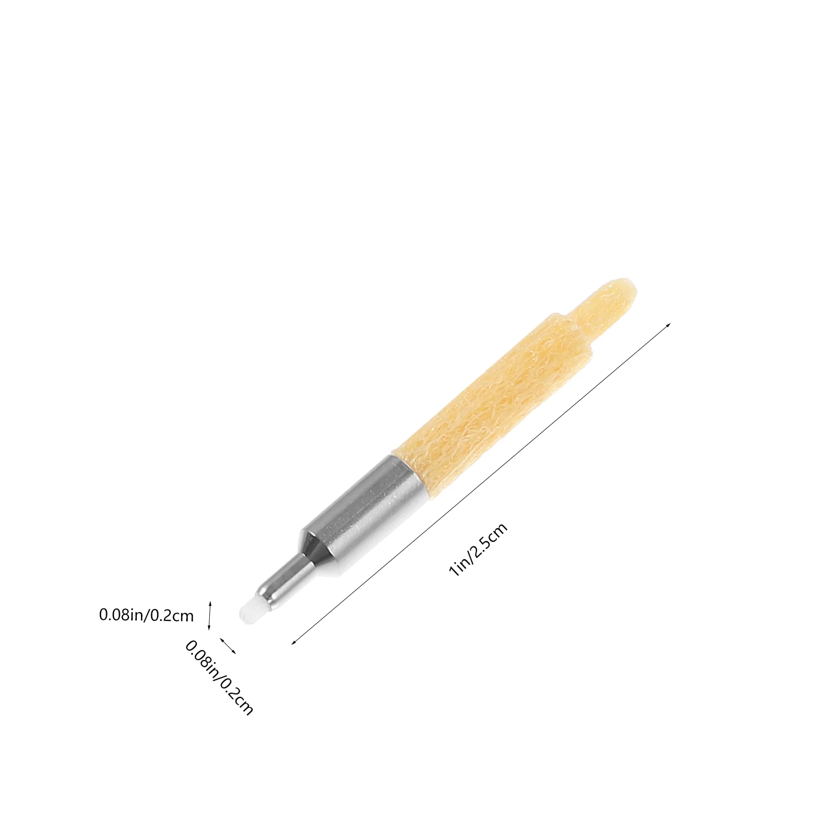 20 Pcs Sensor Paint Pen Students Marker Nibs Refillable Portable Marking Tips Painting Yellow Practical Markers