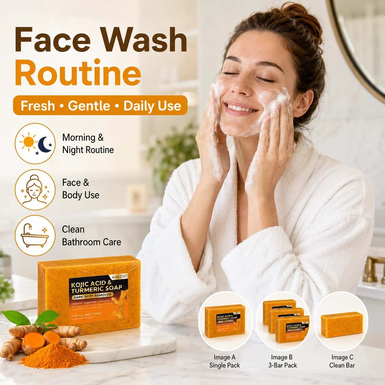 1 unidade de Sabonete em Barra - Kojic Acid Soap avaliação e preço