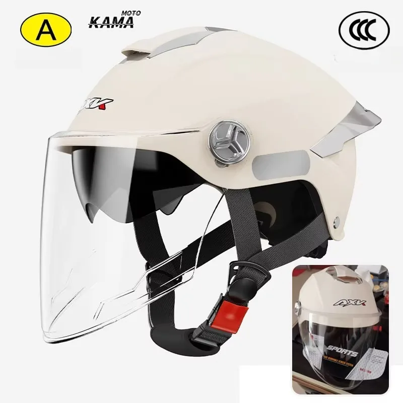 Lightweight Summer Sun Protection Half Helmet UV Resistant Electric Scooter Helmet Unisex Breathable Safety Helmet capacete