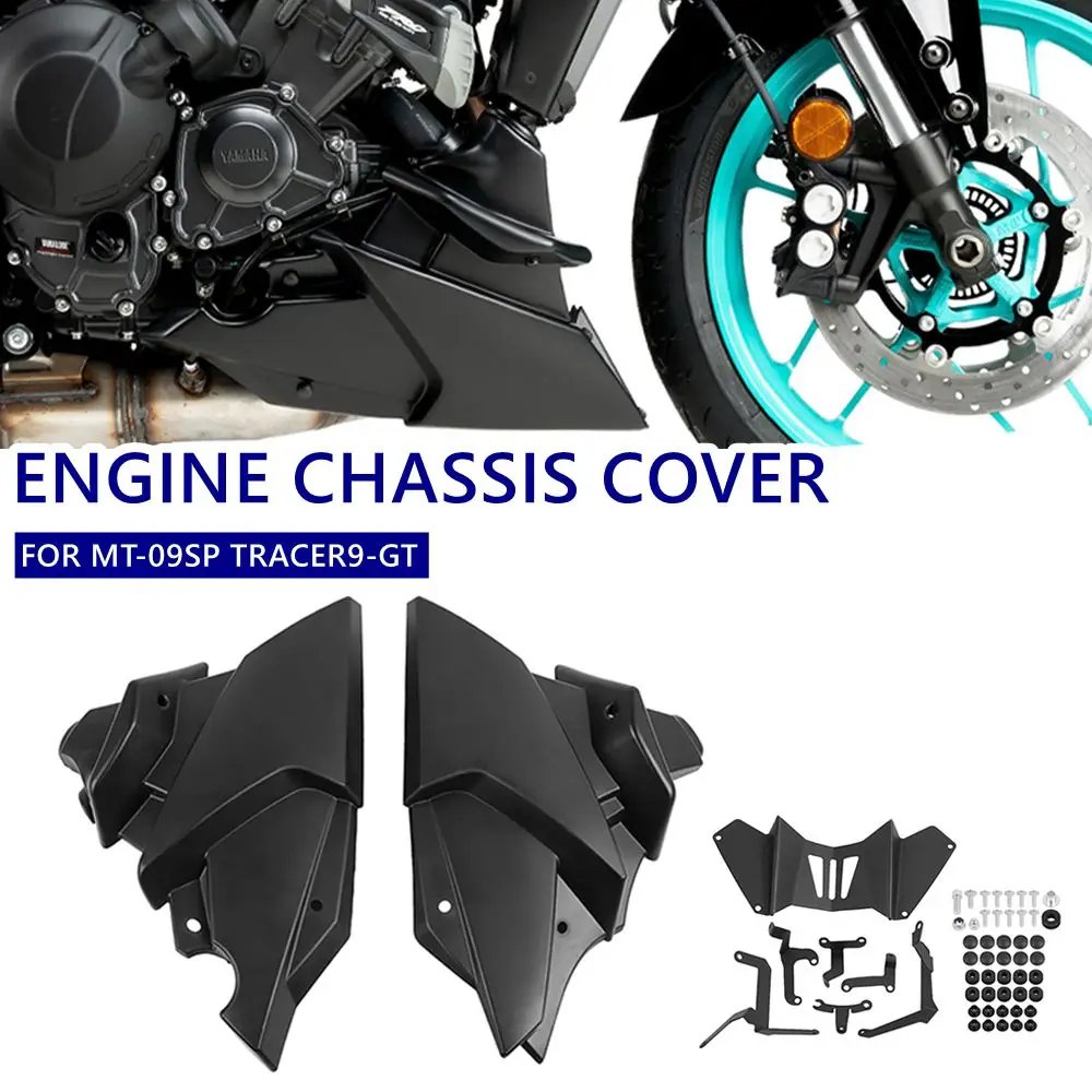 

MT09 Motorcycle Engine Chassis Protective Cover For YAMAHA MT-09 MT 09 SP 2021-2025 TRACER 9 GT 2021-2022 Belly Pan Guards Cover