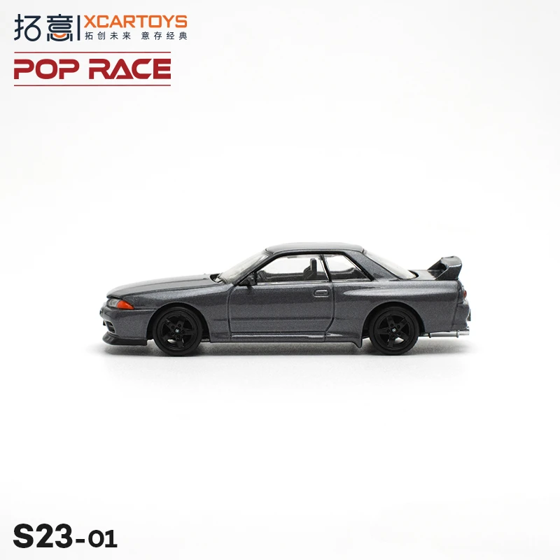 **Preorder**XCartoys x Pop Race 1:64 R32 Gray Diecast Model Car