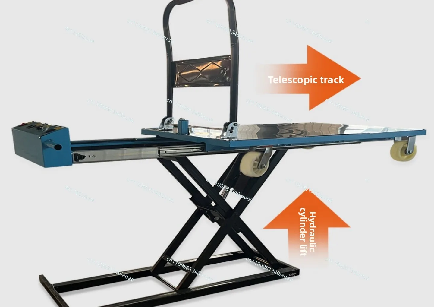 Electric Hydraulic Lifting Platform Loading and Unloading Handling Portable Truck Forklift Small Flat