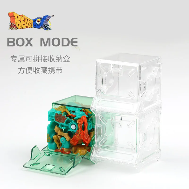 52TOYS 유니버설 박스 중국 용 녹색 용 변형 장난감 조립 모바일 모델 로봇 생일 서프라이즈 선물