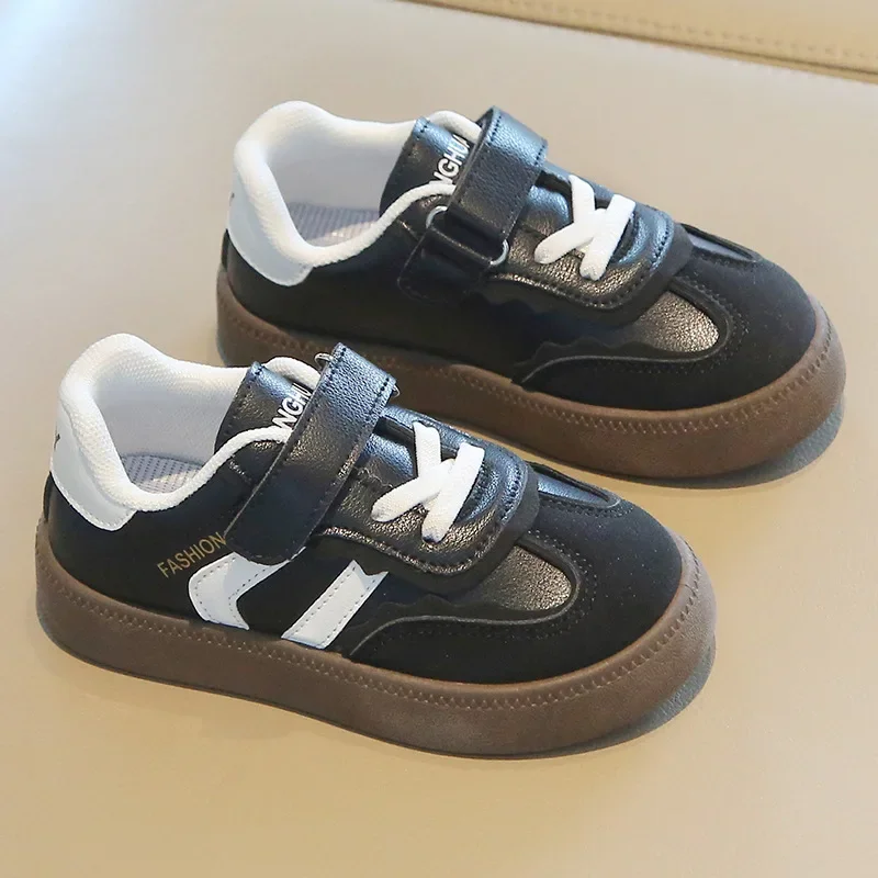 Low-Top Flat Casual Sneakers for Kids - Boys Girls Breathable Non-Slip Sports Shoes Soft-Soled Versatile Sneakers for Students