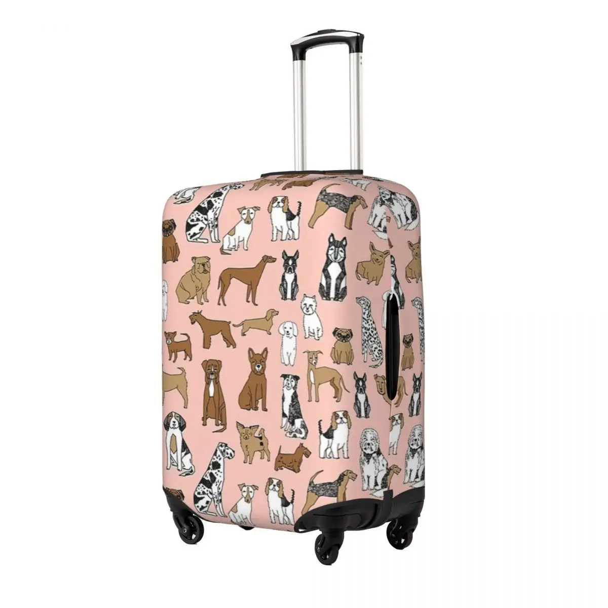 Cães Cães Cães Imprimir Bagagem Protetora Poeira Cobre Elastic Impermeável 18-32 polegada Suitcase Cover Viagem Acessórios