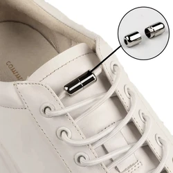 Stropdas Schoen Veters Schoenen Rond Schoenveters Voor Sneakers Rubber Elastische Veters Zonder Stropdassen Kids Volwassen Snelle Schoen Kant Elastiekjes