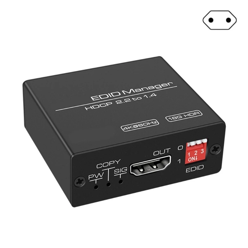 

HDTV-совместимый эмулятор EDID 4K 60 Гц диспетчер для решения проблемы совместимости устройств. Поддержка 4K при 60 Гц с HDCP2.2