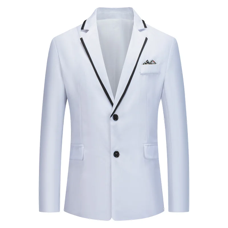 L088 Chaqueta de traje para hombre, vestido de novia de talla europea