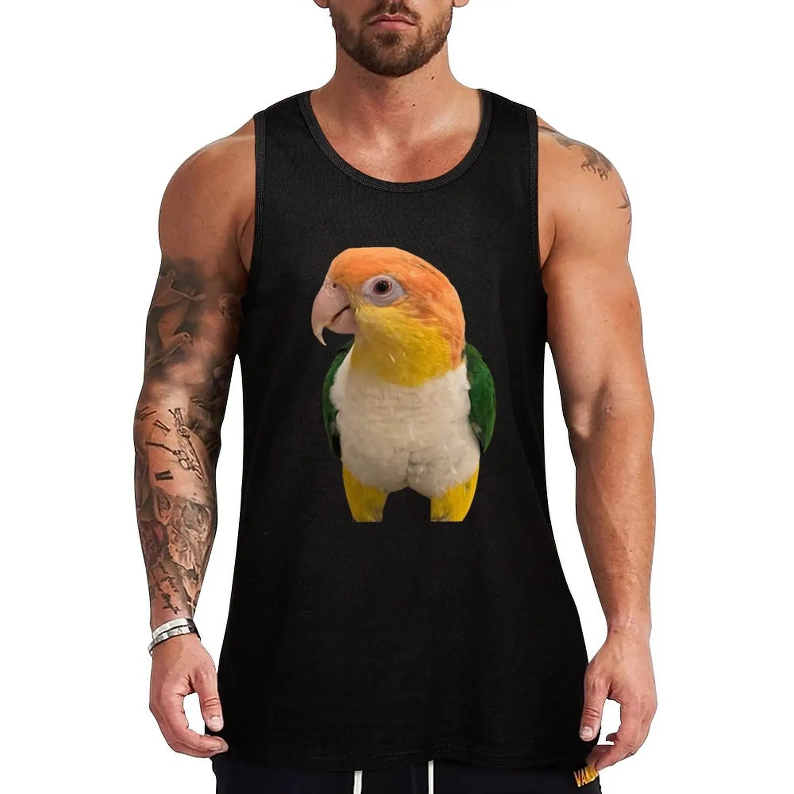 Camiseta sin Mangas Caique, Camiseta Deportiva Casual, Elástica y Duradera