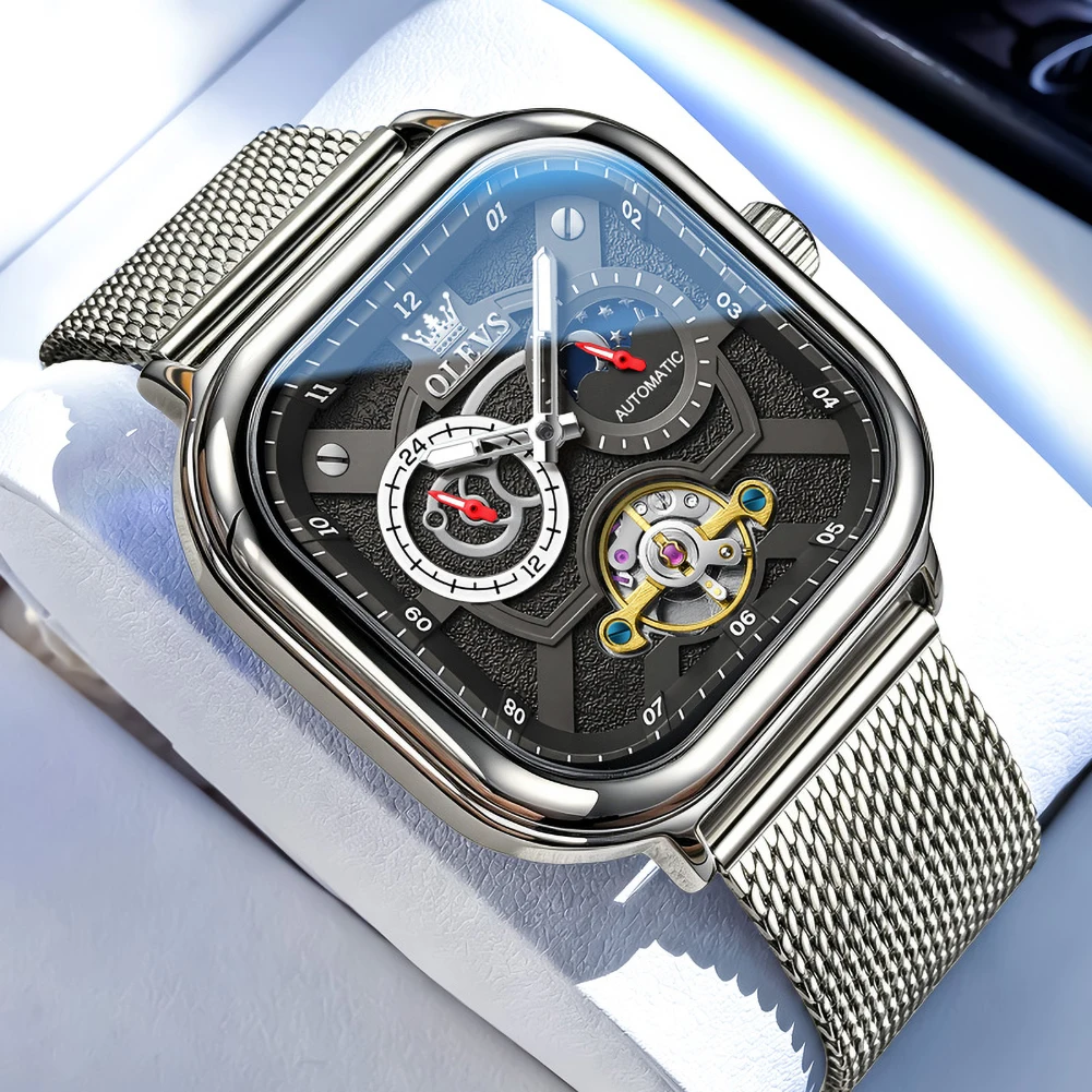 olevs-brand-men's-automatic-mechanical-watch-square-skeleton-tourbillon-moon-phase-waterproof-sports-wristwatch-for-men-gift