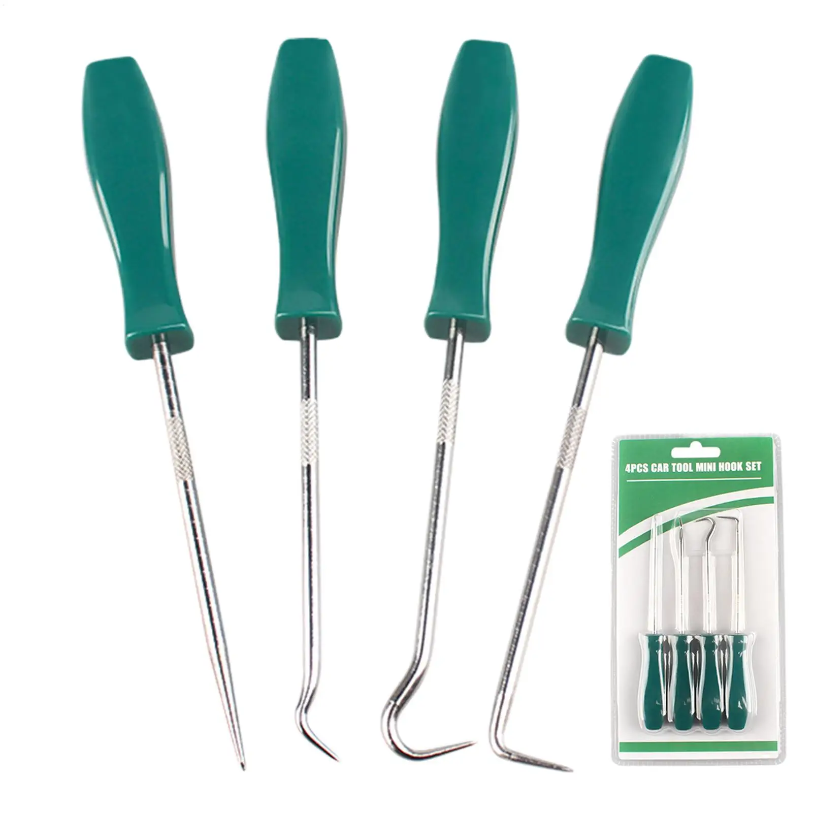 

Precision Seal O Ring Removal Tool Set 4Pcs Professional Extractor Portable Hand Tools for Auto Repair Lock Bearing Maintenance