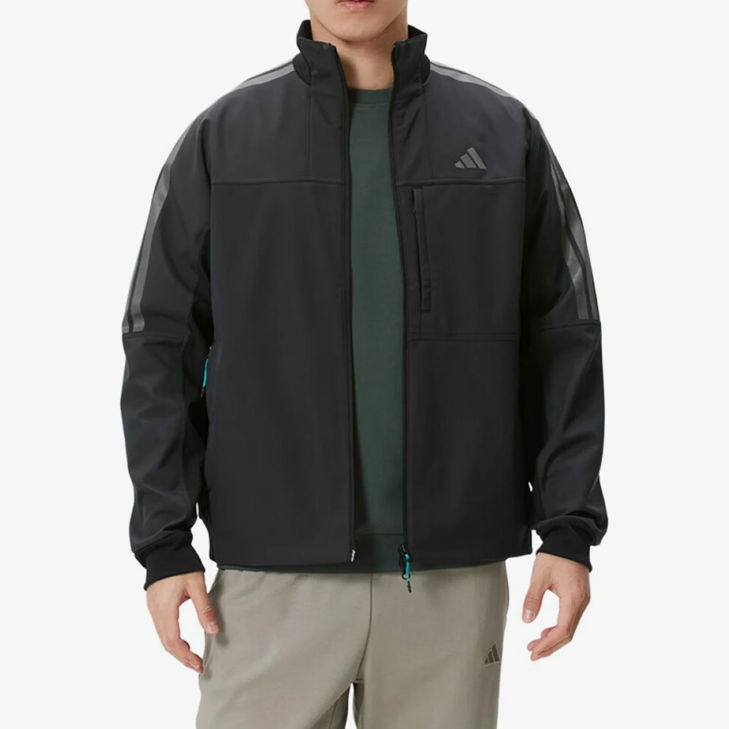 Adidas genuine men's simple and comfortable sports jacket KR0932