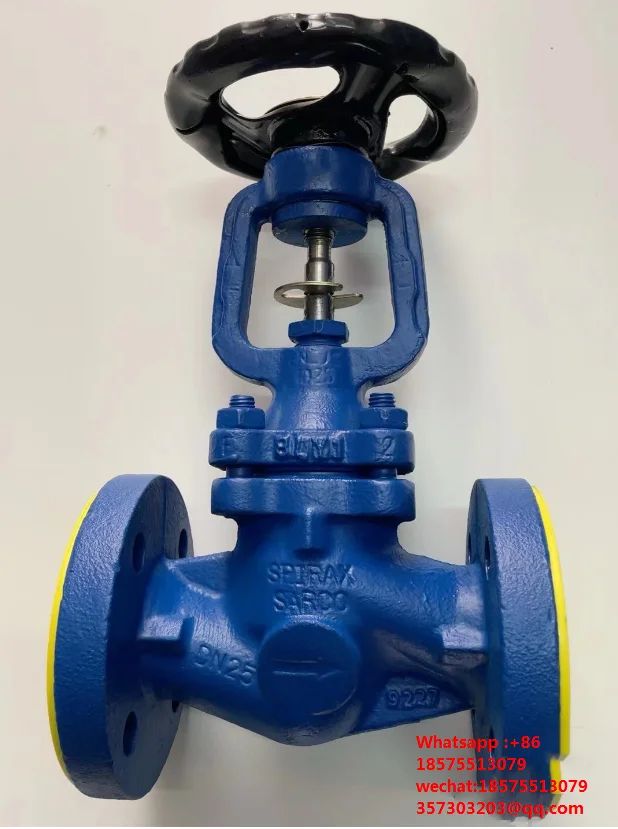 

For Spiraxsarco DN65 Bellows Globe Valve BSA2T DN65 New 1Piece