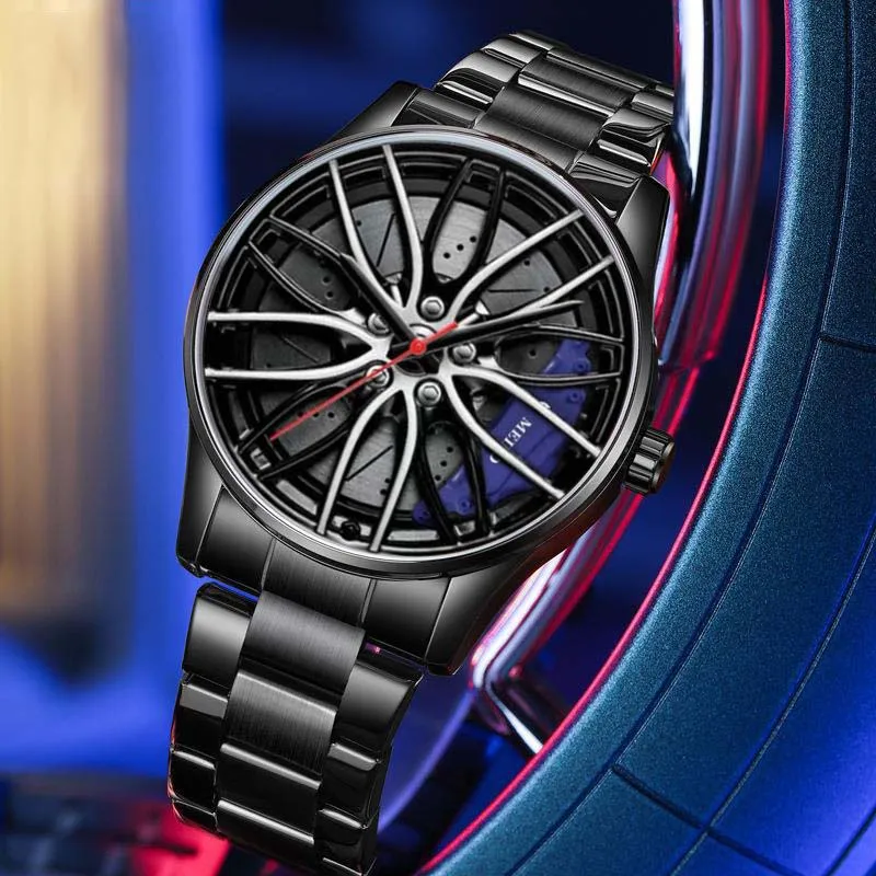 

Fashion Men's quartz watch trend business sports Man Quartz Watches luxury Steel Strap wrist watches for men