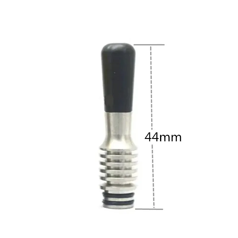 510 DRIP TIP Mtl تتحمل صغير 3 مم من الفولاذ المقاوم للصدأ POM PEI PC وصلة من القش