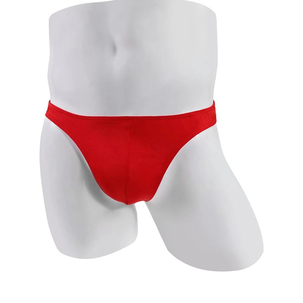 Mens Bikini Underwear Enhance T-Back Pouch Thong G-String Small Briefs Minikini Tangas Posing Underwear String Homme Tanga Slip