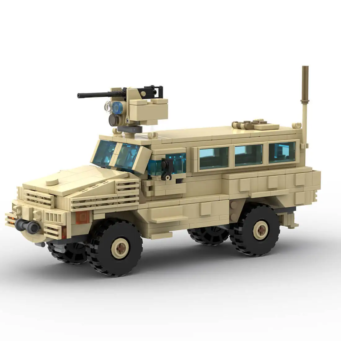 

Изготовленная на заказ модель автомобиля MOC-131385 RG-31 Mk.5E Cat.1 478 деталей, подарок для детей
