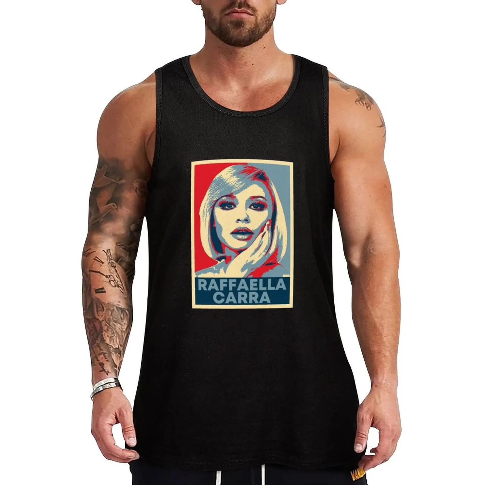 

Raffaella Carra Hope T-Shirt Tank Top Industrial Work Tank Top Durable Sleeveless Top