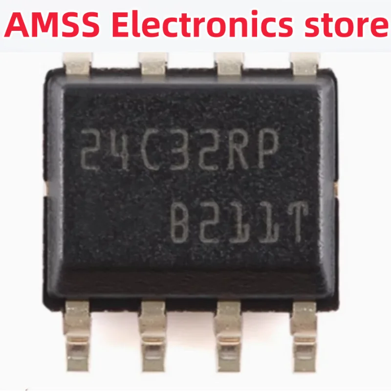 AMSS 5pcs M24C01 M24C02 M24C02 M24C04 M24C08 M24C16 M24C32 M24C64 WP W6 RP WMN6TP RMN6TP EEPROM, chips