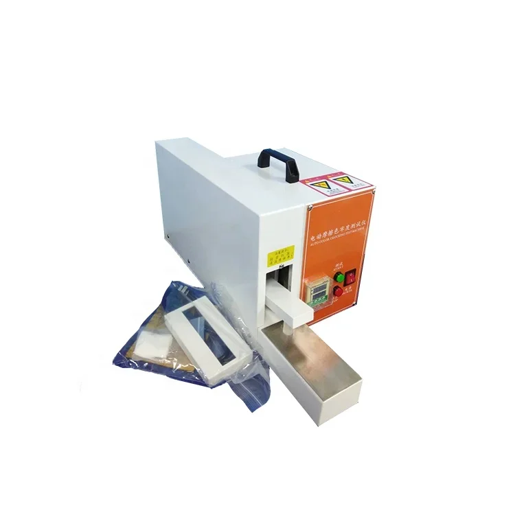 ISO AATCC Electric AATCC Crock Meter Machine Fabric Textiles Dry Wet Rubbing Colour Fastness Tester to Crocking