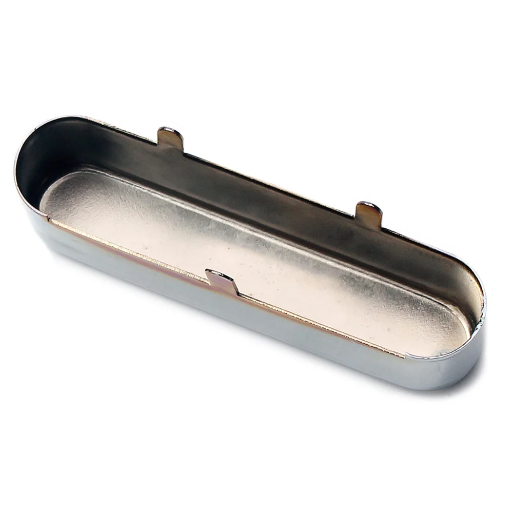 

Guitar Pickup Cover Tl Style Silver Replacement Parts Sturdy Metal Easy to Install for DIY Projects Pickup Cover Guitar