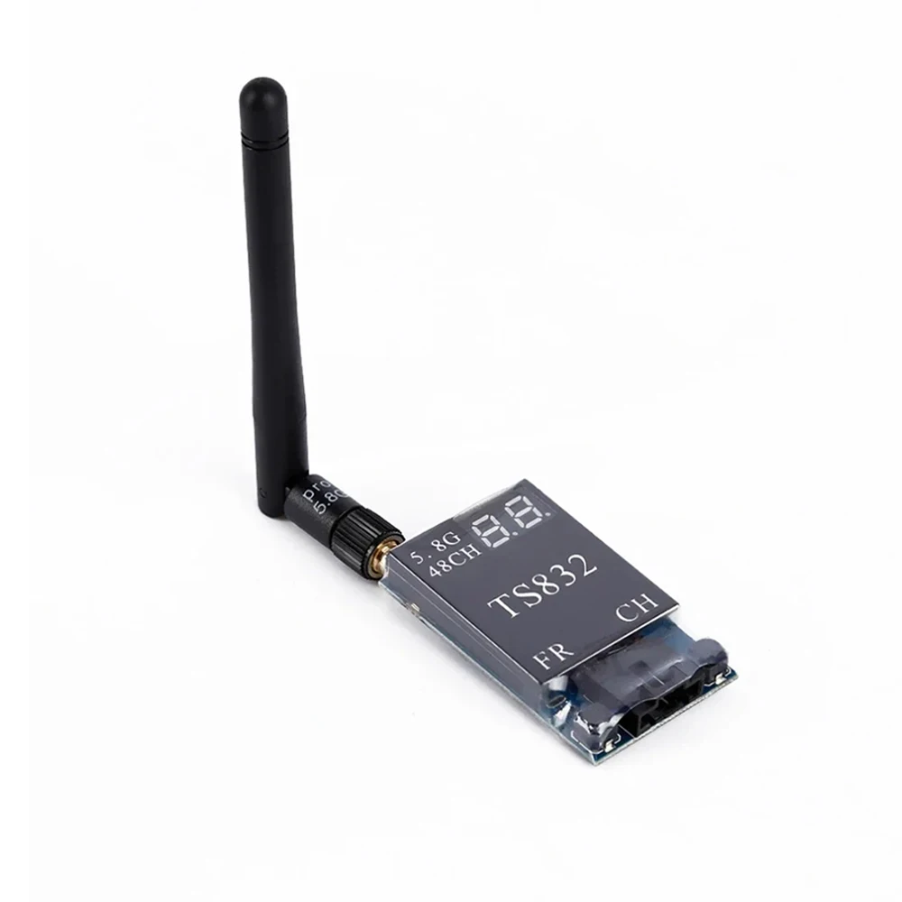 송신기 TS832 48CH 5.8G 600mw 5km 무선 AV NTSC / PAL 자동 비디오 형식 및 FPV 쿼드콥터 레이싱 드론용 1000TVL 카메라