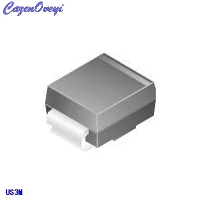 Stable Performance 10pcs/lot US3M 3A 1000V ultra fast rectifier diode patch SMC package new original In Stock On Time Delivery